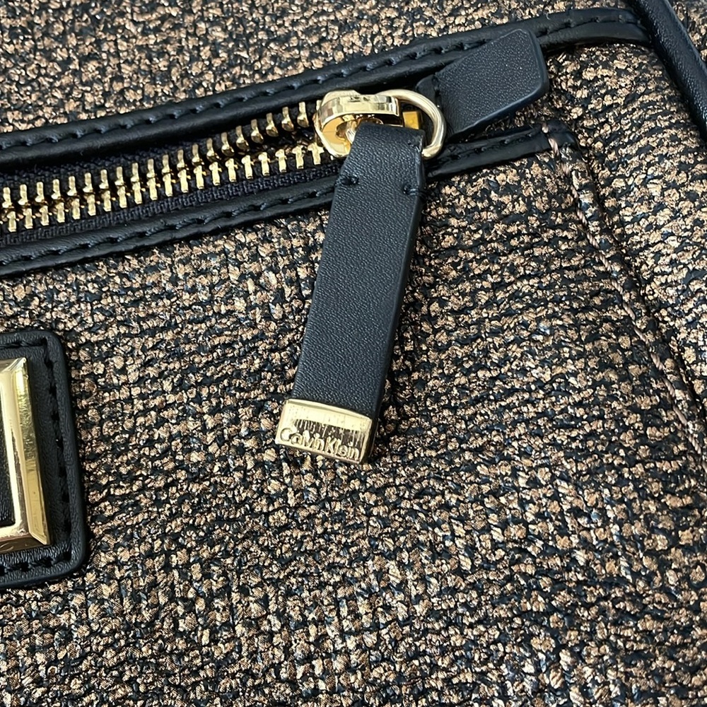 Calvin Klein Signature Metallic Backpack - Picture 3 of 7